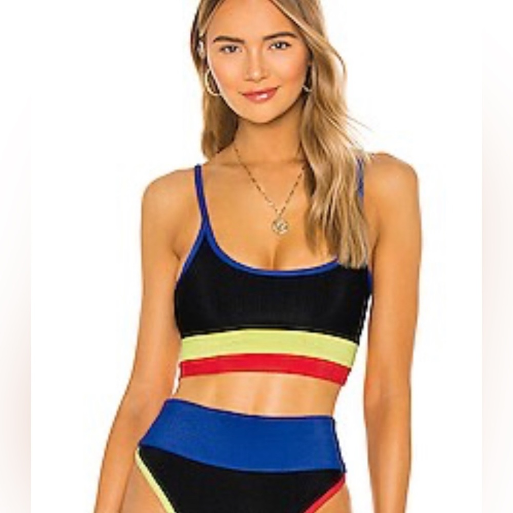 Beach Riot Eva Top Bikini or Sports Bra sz small